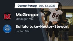 Recap: McGregor  vs. Buffalo Lake-Hector-Stewart  2023
