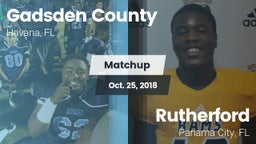 Matchup: Gadsden County High vs. Rutherford  2018