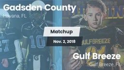 Matchup: Gadsden County High vs. Gulf Breeze 2018
