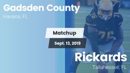 Matchup: Gadsden County High vs. Rickards  2019