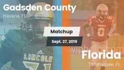 Matchup: Gadsden County High vs. Florida  2019