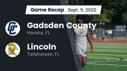 Recap: Gadsden County  vs. Lincoln  2022