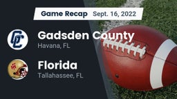 Recap: Gadsden County  vs. Florida  2022
