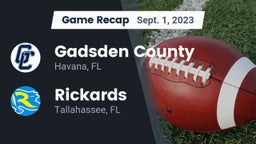 Recap: Gadsden County  vs. Rickards  2023