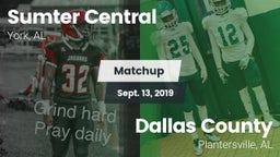 Matchup: Sumter Central  vs. Dallas County  2019