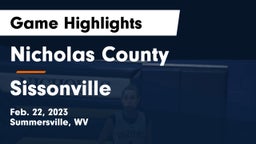 Nicholas County  vs Sissonville  Game Highlights - Feb. 22, 2023