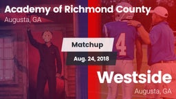 Matchup: Academy of Richmond  vs. Westside  2018