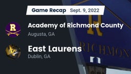 Recap: Academy of Richmond County  vs. East Laurens  2022