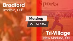 Matchup: Bradford vs. Tri-Village  2016