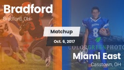 Matchup: Bradford vs. Miami East  2017