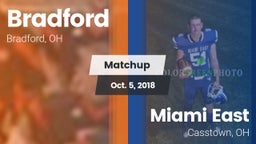 Matchup: Bradford vs. Miami East  2018