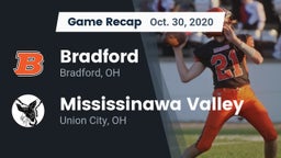 Recap: Bradford  vs. Mississinawa Valley  2020