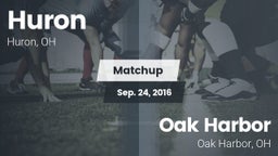 Matchup: Huron vs. Oak Harbor  2016