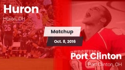 Matchup: Huron vs. Port Clinton  2016