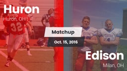 Matchup: Huron vs. Edison  2016