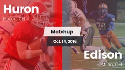 Matchup: Huron vs. Edison  2016