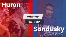 Matchup: Huron vs. Sandusky  2017