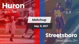 Matchup: Huron vs. Streetsboro  2017