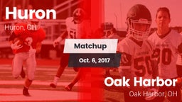 Matchup: Huron vs. Oak Harbor  2017