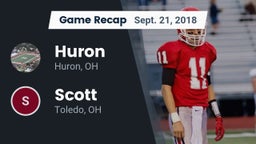 Recap: Huron  vs. Scott  2018