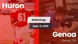 Matchup: Huron vs. Genoa  2019
