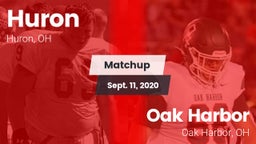 Matchup: Huron vs. Oak Harbor  2020