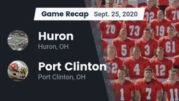 Recap: Huron  vs. Port Clinton  2020