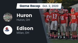 Recap: Huron  vs. Edison  2020