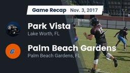 Recap: Park Vista  vs. Palm Beach Gardens 2017