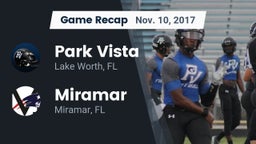 Recap: Park Vista  vs. Miramar  2017