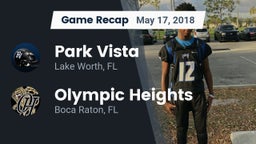 Recap: Park Vista  vs. Olympic Heights  2018