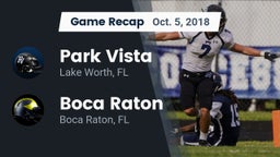Recap: Park Vista  vs. Boca Raton  2018