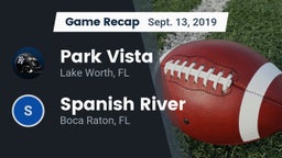 Recap: Park Vista  vs. Spanish River  2019