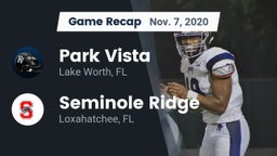 Recap: Park Vista  vs. Seminole Ridge  2020