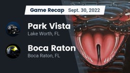 Recap: Park Vista  vs. Boca Raton  2022