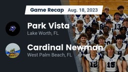 Recap: Park Vista  vs. Cardinal Newman   2023