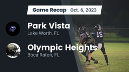 Recap: Park Vista  vs. Olympic Heights  2023
