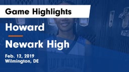 Howard  vs Newark High Game Highlights - Feb. 12, 2019