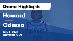 Howard  vs Odessa  Game Highlights - Jan. 6, 2022