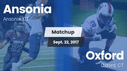 Matchup: Ansonia vs. Oxford  2017