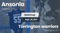 Matchup: Ansonia vs. Torrington warriors 2017