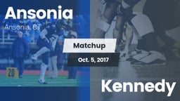 Matchup: Ansonia vs. Kennedy  2017