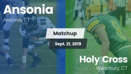 Matchup: Ansonia vs. Holy Cross  2019