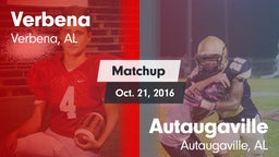 Matchup: Verbena vs. Autaugaville  2016