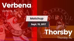 Matchup: Verbena vs. Thorsby  2017