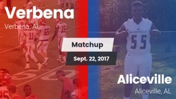 Matchup: Verbena vs. Aliceville  2017