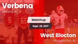 Matchup: Verbena vs. West Blocton  2017