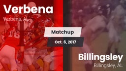 Matchup: Verbena vs. Billingsley  2017
