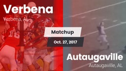Matchup: Verbena vs. Autaugaville  2017
