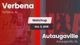 Matchup: Verbena vs. Autaugaville  2018